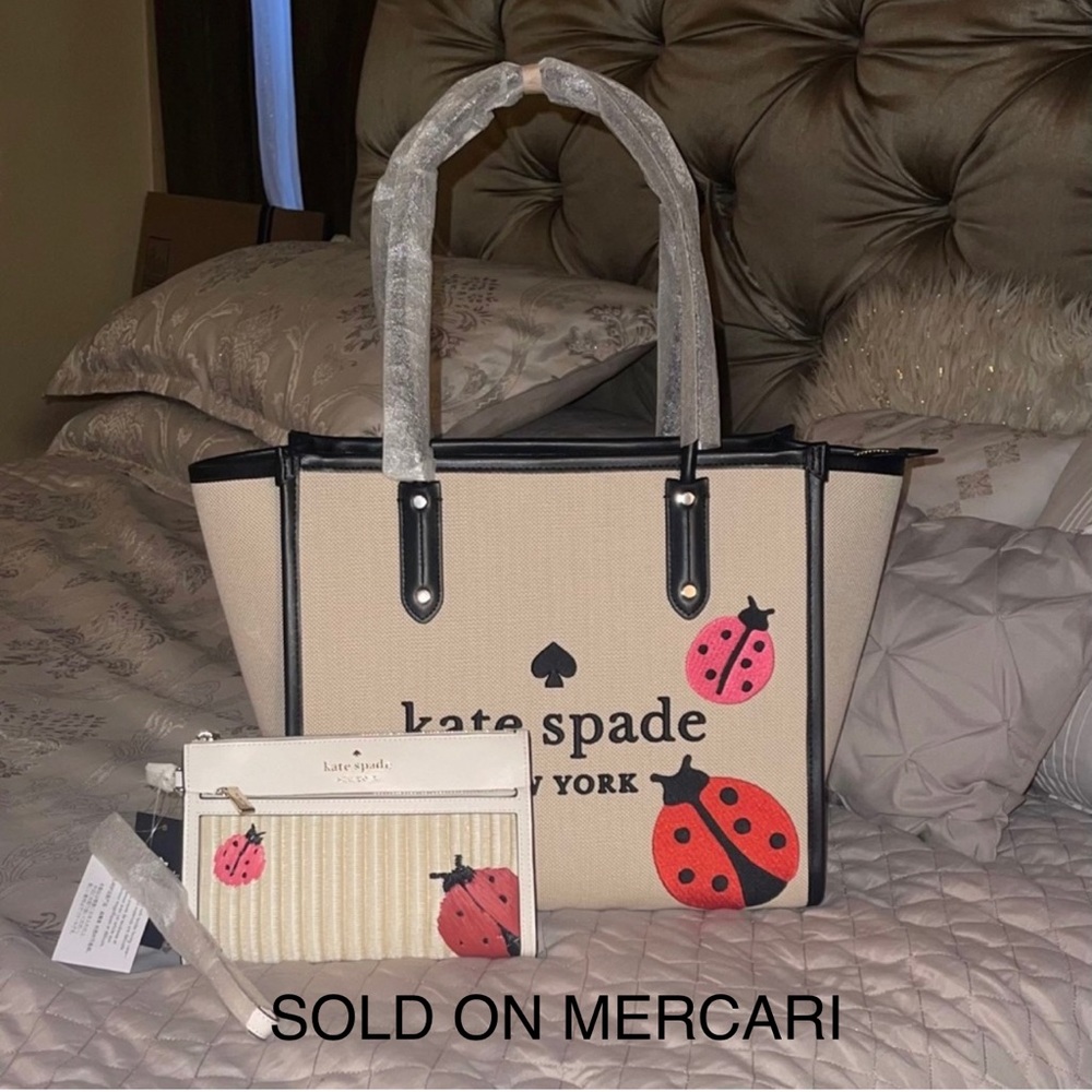 Kate Spade ladybug set.